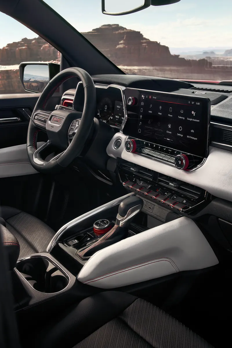 2026 GMC Canyon infotainment system at Wilkinson GMC in Sanford NC