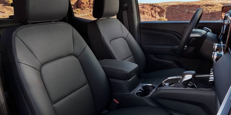 2026 GMC Canyon interior featuring comfortable seats and a modern dashboard