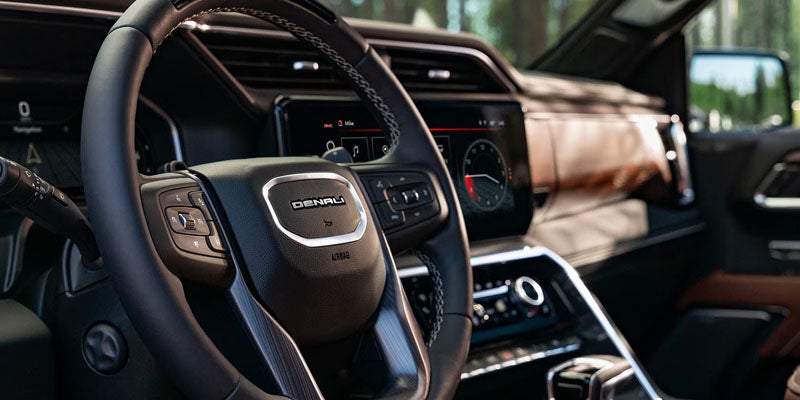 2026 GMC Sierra 1500 Denali interior view