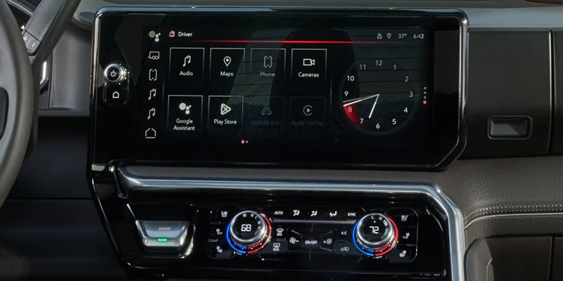 2026 GMC Sierra 2500 HD Pro modern dashboard features